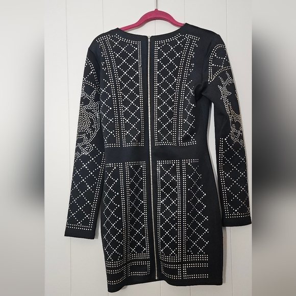 Black Embellished Women's Sweater - Picture 4 of 6